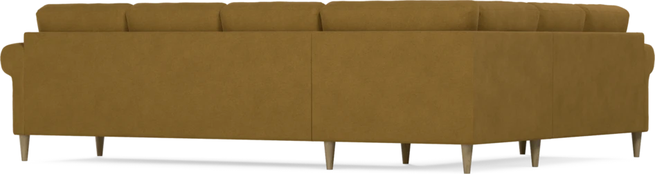 Eden - Hörnsoffa, 2+3-sits - Gul