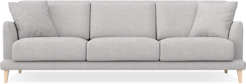 Macy Lux - 3-sits soffa XL - Grå