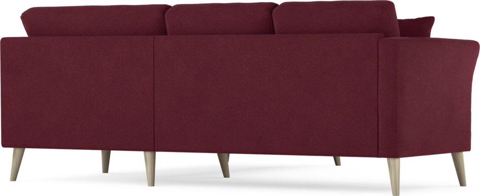 Eden - Hörnsoffa, 2+2-sits - Röd
