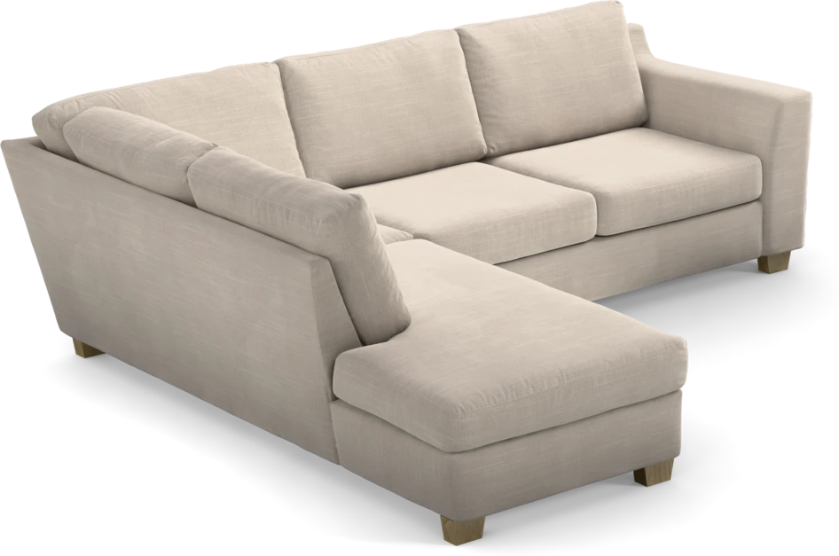 Friday - 2,5-sits soffa med divan vänster - Beige