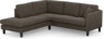 Eden - 2-sits soffa med divan - Gul