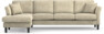 Eden - 3-sits soffa med schäslong - Beige