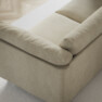 Cherrie - 3-sits soffa, fast klädsel - Beige