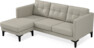 Rio - 3-sits soffa med schäslong vänster - Grå
