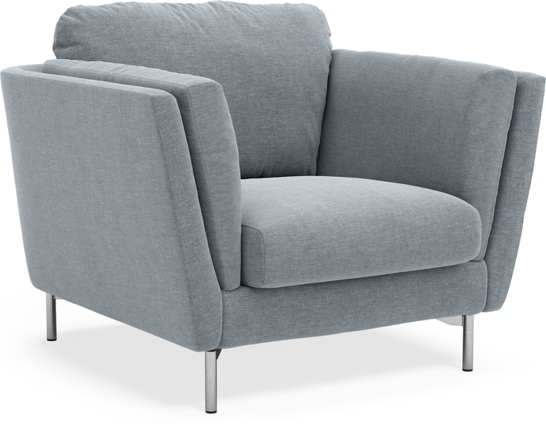 Madison Lux - Fåtölj, 70 cm - Blå