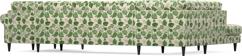 Eden - 3-sits soffa med divan vänster och schäslong höger - Flerfärgad