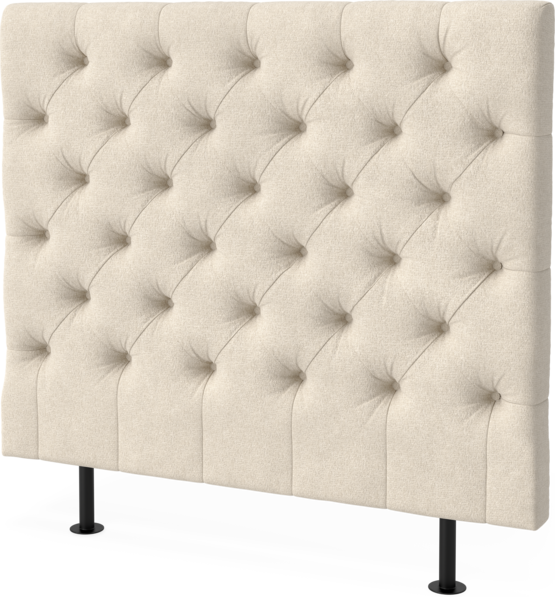 Cape pikerad  - Sänggavel låg, , 90-210 cm - Beige