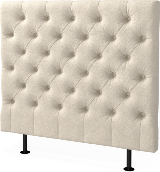 Cape pikerad - Sänggavel låg, , 90-210 cm - Beige
