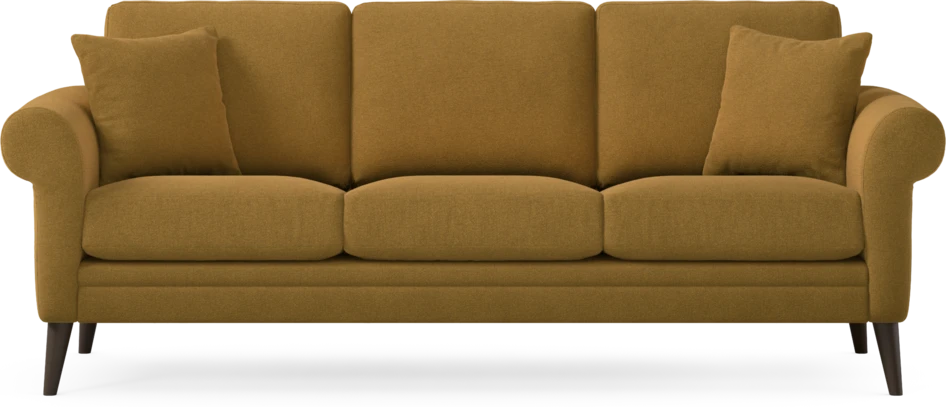 Eden - 3-sits soffa - Gul