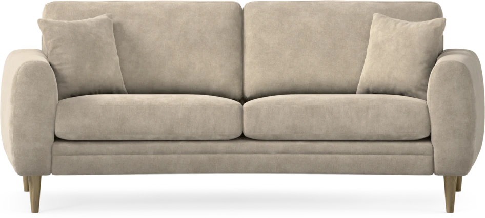 Eden - 2,5-sits soffa svängd - Beige