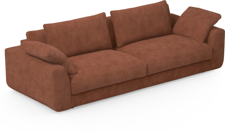 Amie - 4-sits soffa - Orange