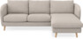 Madison - 2-sits soffa med schäslong höger - Beige