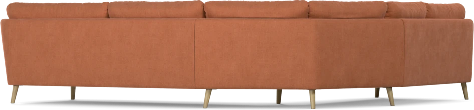 Madison Lux - Hörnsoffa 2+3-sits, hörn 2 - Orange