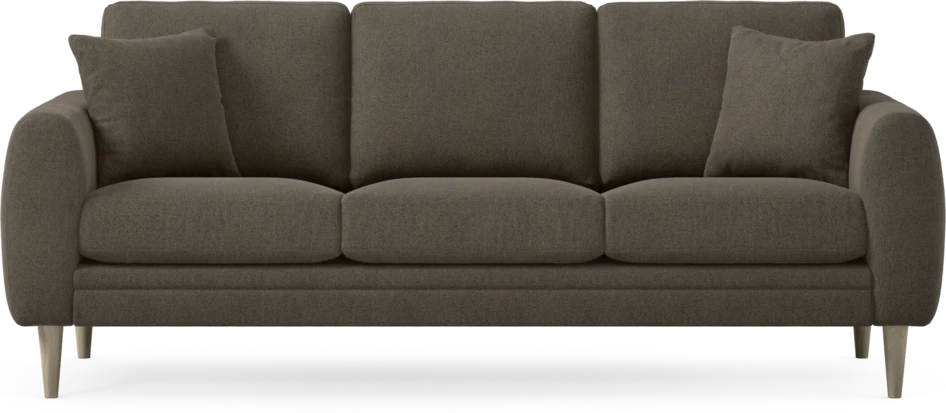 Eden - 3-sits soffa - Brun