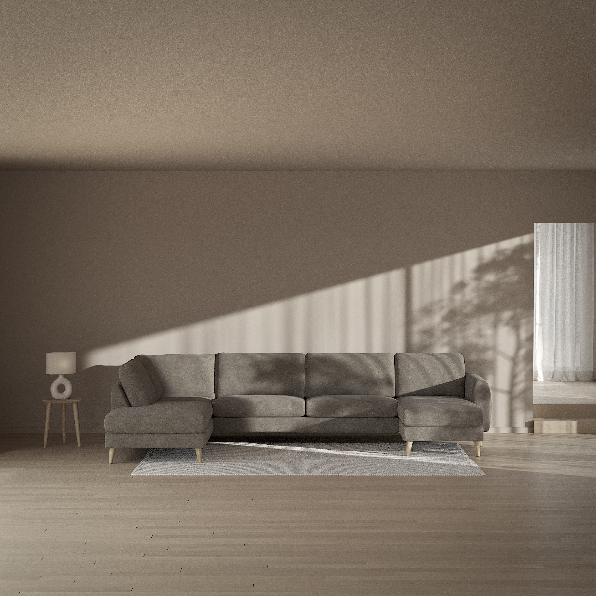Bridge - 3-sits soffa med divan vänster och schäslong höger - inspiration