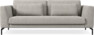 Willow - 3-sits soffa, hel dyna, fast klädsel - Grå