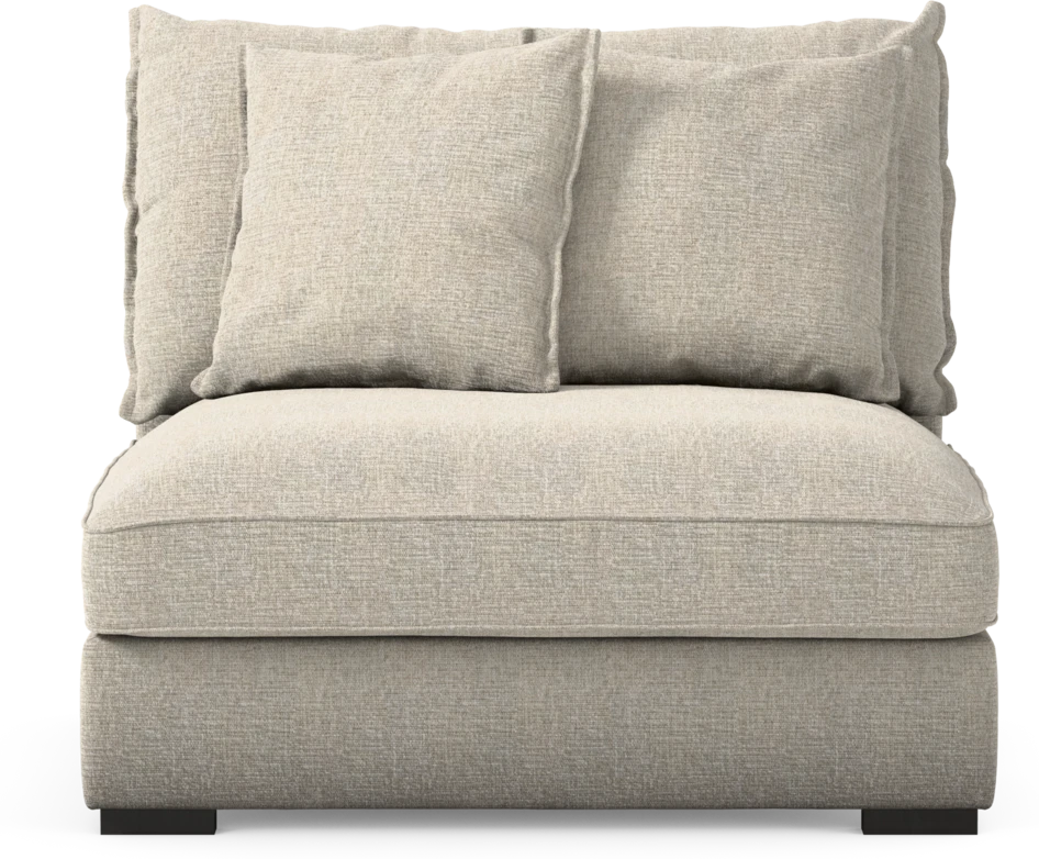 Rossi - 1,5-sits utan armstöd - Beige