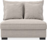 Rossi - 1,5-sits utan armstöd - Beige