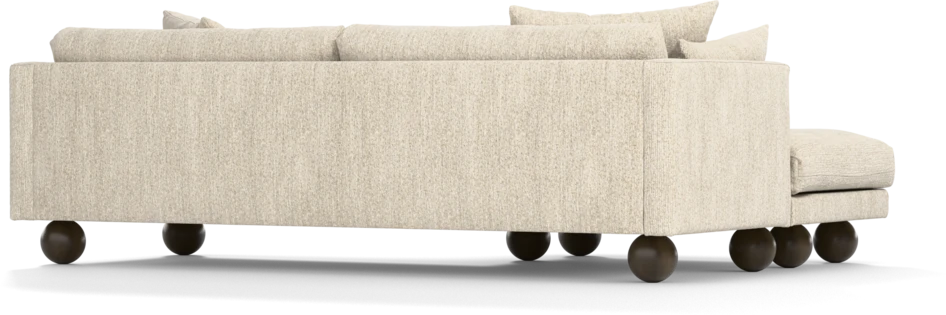 Harper - 4-sits med schäslong XL vänster - Beige