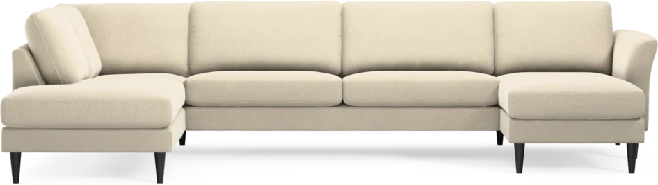 Bridge - 3-sits soffa med divan vänster och schäslong höger - Beige