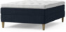 Delux Sense - Kontinentalsäng, enkelsäng 140 cm med bäddmadrass och sängben