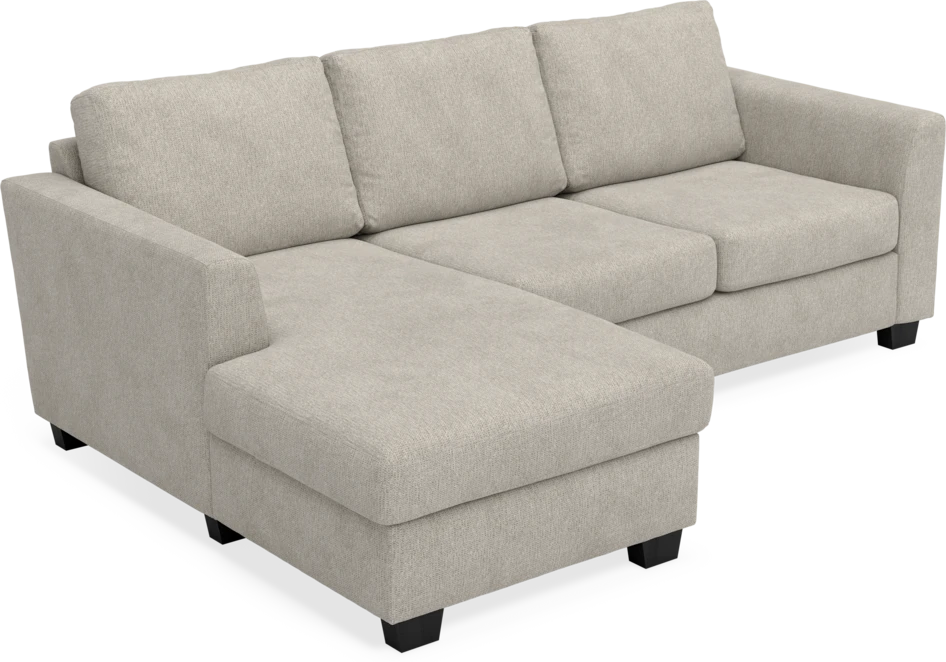 Friday - 3-sits soffa med schäslong vänster - Beige