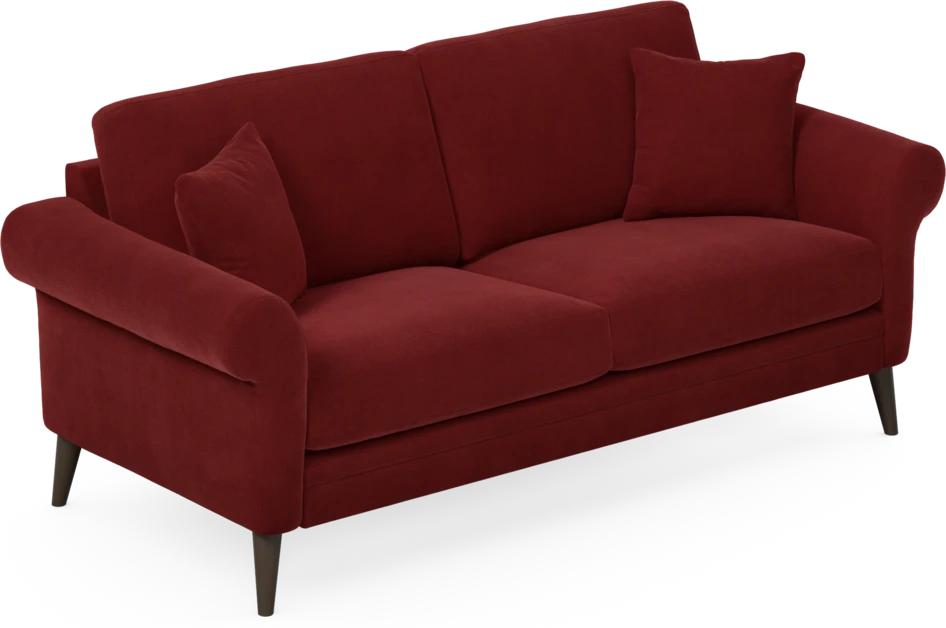 Eden - 2,5-sits soffa - Röd