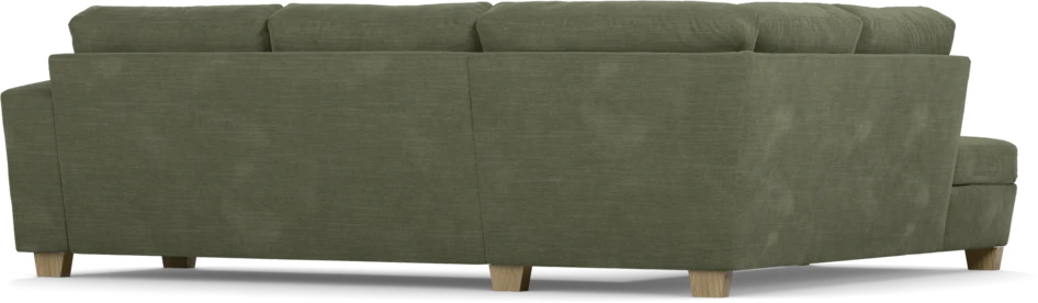 Friday - 2,5-sits soffa med divan vänster - Grön