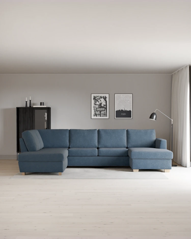 Friday - 3-sits soffa med divan vänster och schäslong höger - inspiration