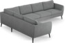 County - Hörnsoffa, 2+3-sits - Grå