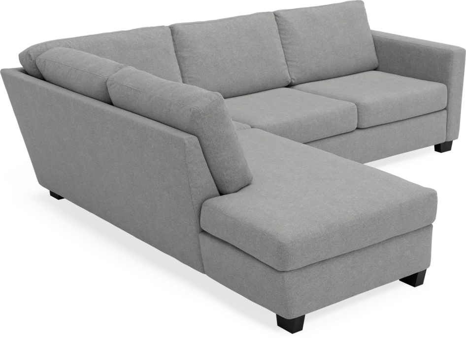 Friday - 2,5-sits soffa med divan vänster - Grå