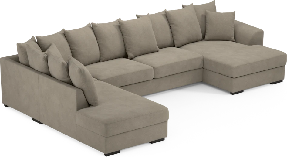 Town - 3-sits soffa med divan vänster och schäslong höger - Beige