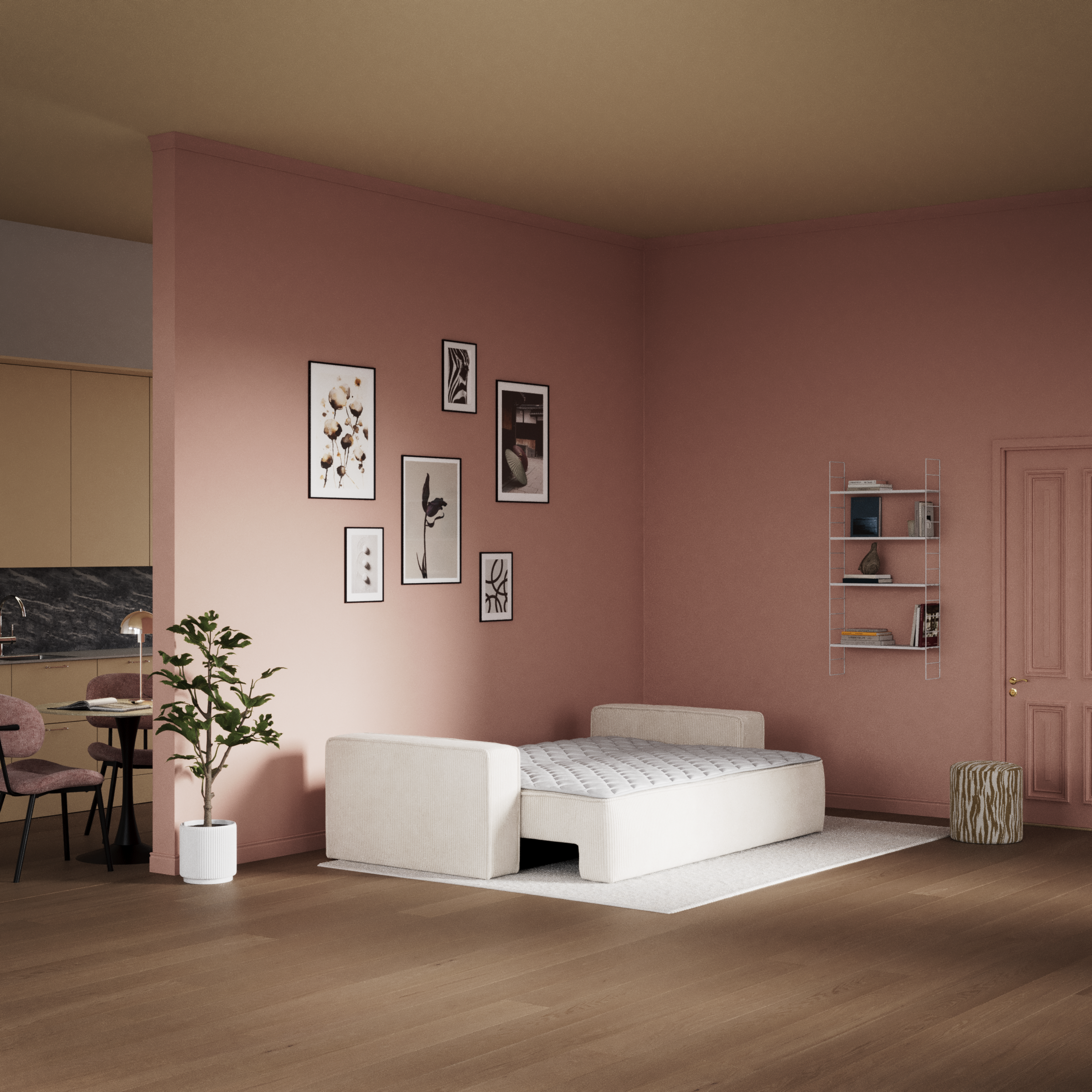 Ide, Bäddsoffa 3-sits