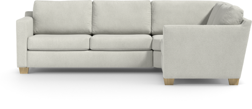 Friday - Hörnsoffa, 2,5+1,5-sits - Vit