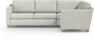 Friday - Hörnsoffa, 2,5+1,5-sits - Vit