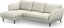 Madison Lux - 2-sits soffa med schäslong vänster - Vit