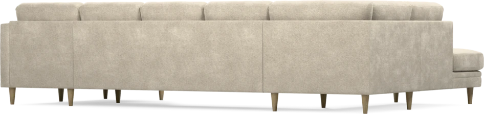 Eden - 3-sits soffa med divan vänster och schäslong höger - Beige