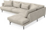 Harper - 3-sits soffa med divan höger - Beige