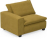 Bellora - 1-sits med armstöd vänster - Gul