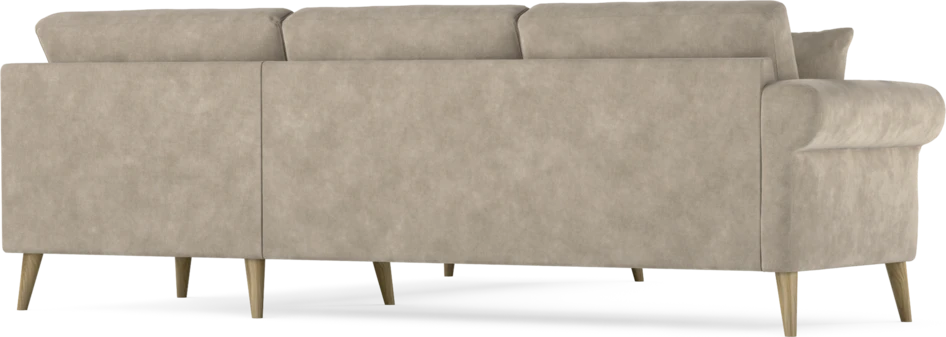 Eden - Hörnsoffa, 2,5+2,5-sits - Beige
