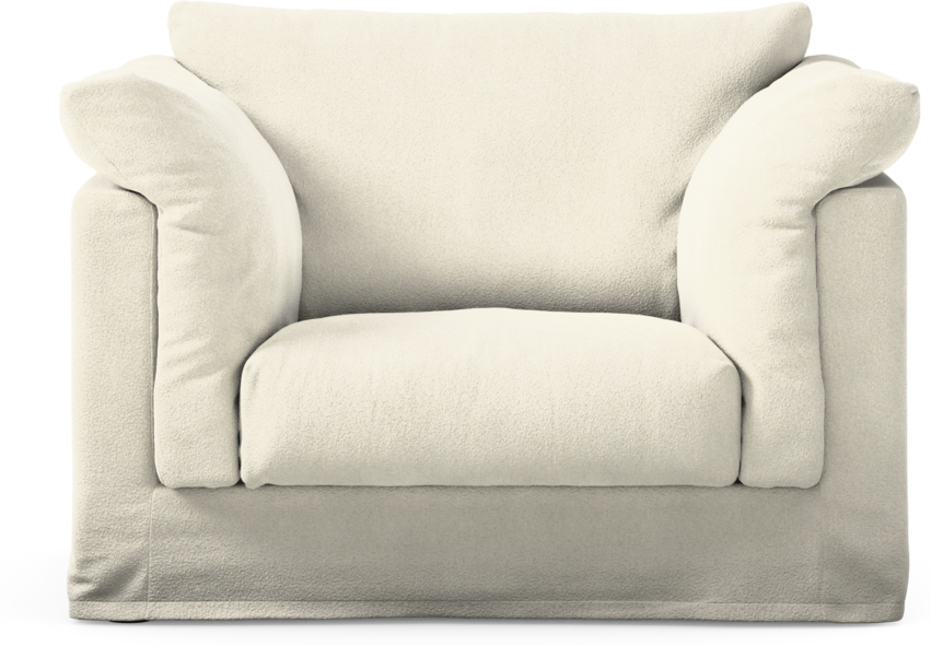 Cherrie Klädsel - Klädsel till fåtölj - Vit