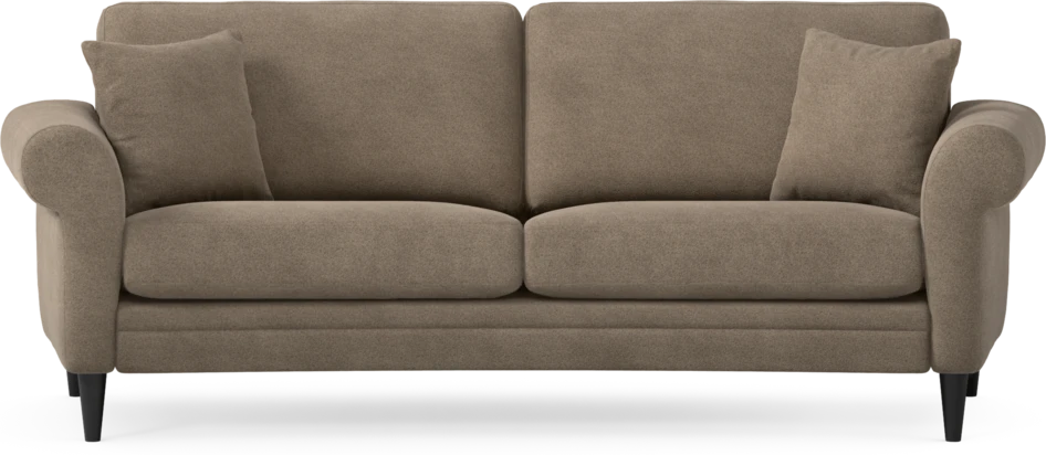 Eden - 2,5-sits soffa svängd - Brun