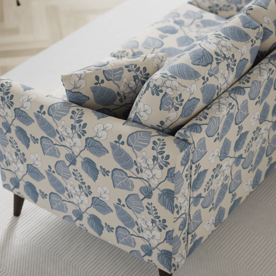 Eden - 2,5-sits soffa svängd - Flerfärgad