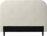 Delux Rundad - Sänggavel, 90-210 cm - Beige