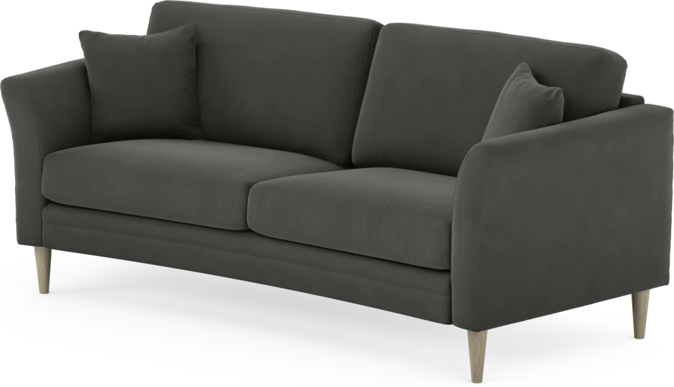 Eden - 2,5-sits soffa svängd - Grå