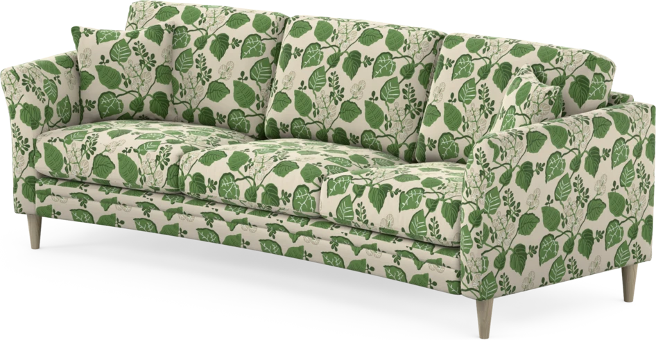 Eden - 3-sits soffa svängd - Flerfärgad