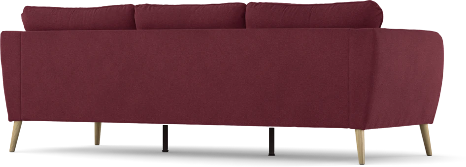 County - 3-sits soffa - Röd