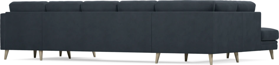 Eden - 3-sits soffa med divan vänster och schäslong höger - Blå