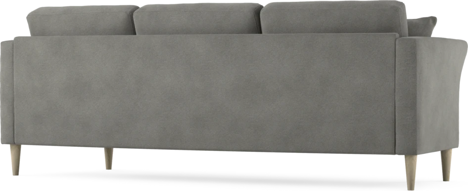 Eden - 3-sits soffa svängd - Grå