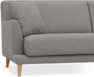 Macy Lux - 3-sits soffa - Grå
